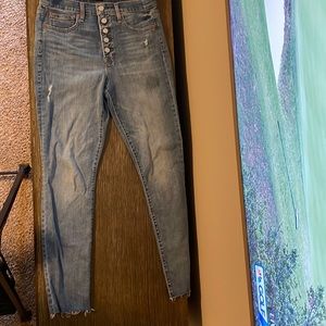 GAP Button Up Skinny Jean